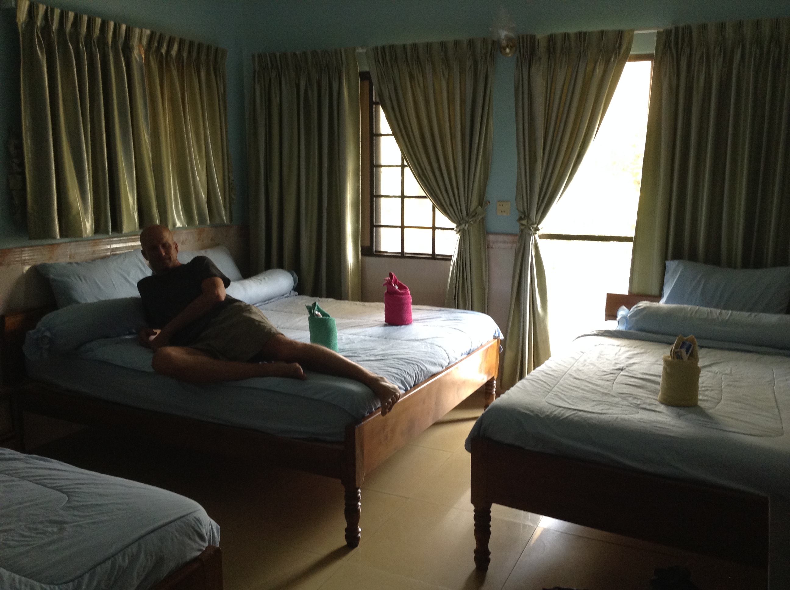 Kampot Cambodia hotel room