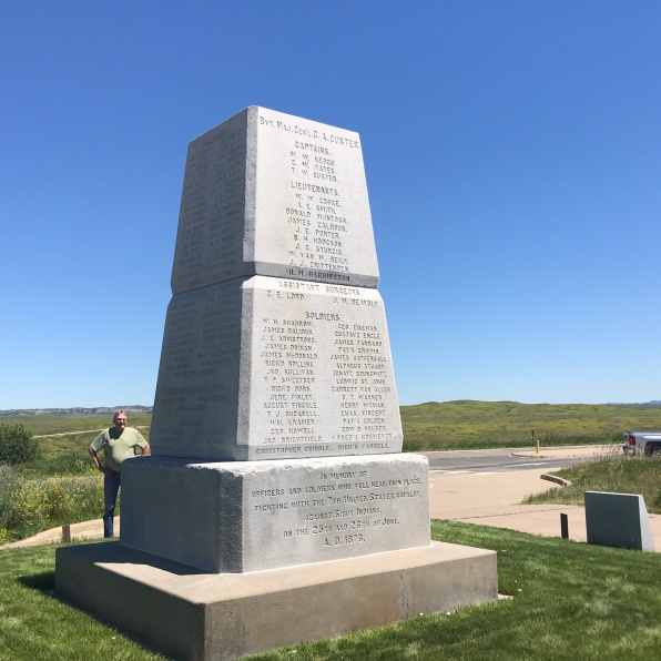 Custer's Last Stand monument Montana