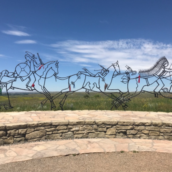 memorial at Little Bighorn National Monument